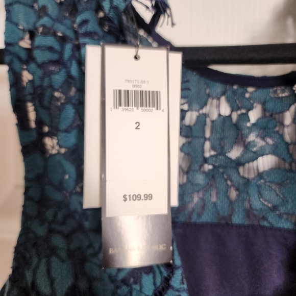 NWT Banana Republic size 2 lace dress - Picture 6 of 7